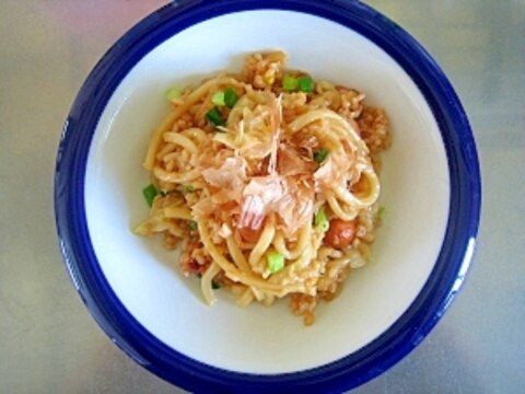 濃厚☆ソース焼きうどんチャーハン